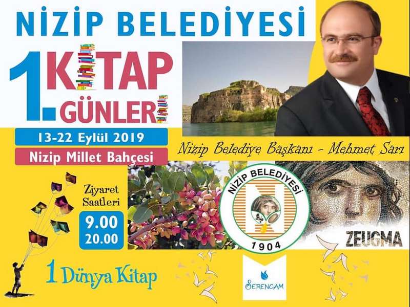 Nizip Belediyesi Kitap Günleri Düzenliyor