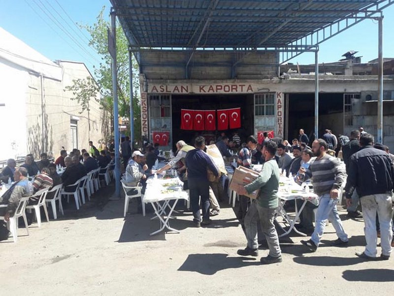 NİZİP SANAYİ SİTESİ NDE SEÇİM HEYECANI