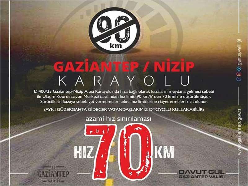 D 400 de Hız Limiti