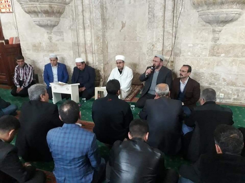 MERHUM ALPARSLAN TÜRKEŞ İÇİN MEVLİT OKUNDU