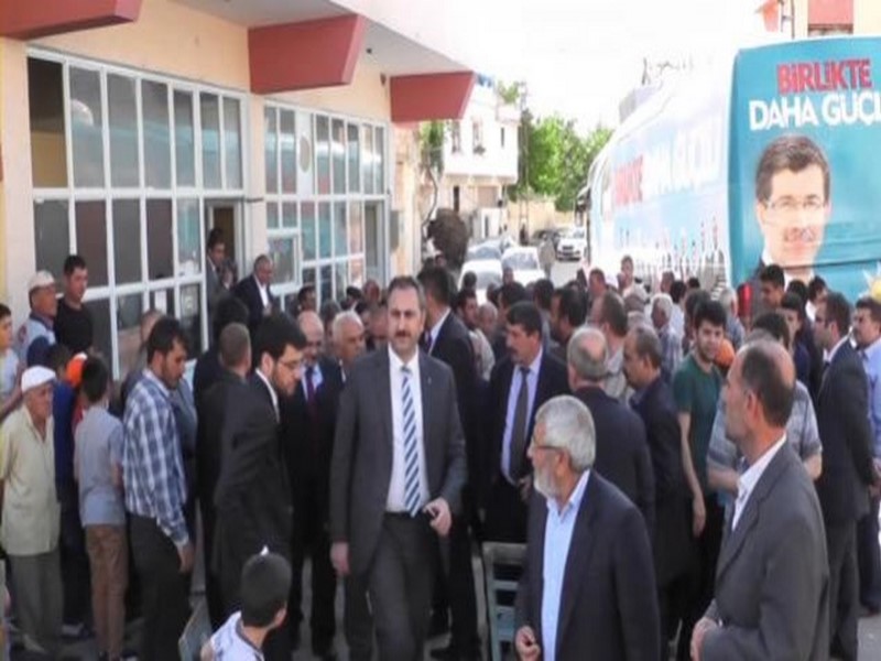 SALKIM BELDESİNDEN AK PARTİYE YOĞUN İLGİ