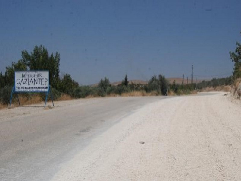 ESKİ ANTEP YOLU GENİŞLETİLİYOR