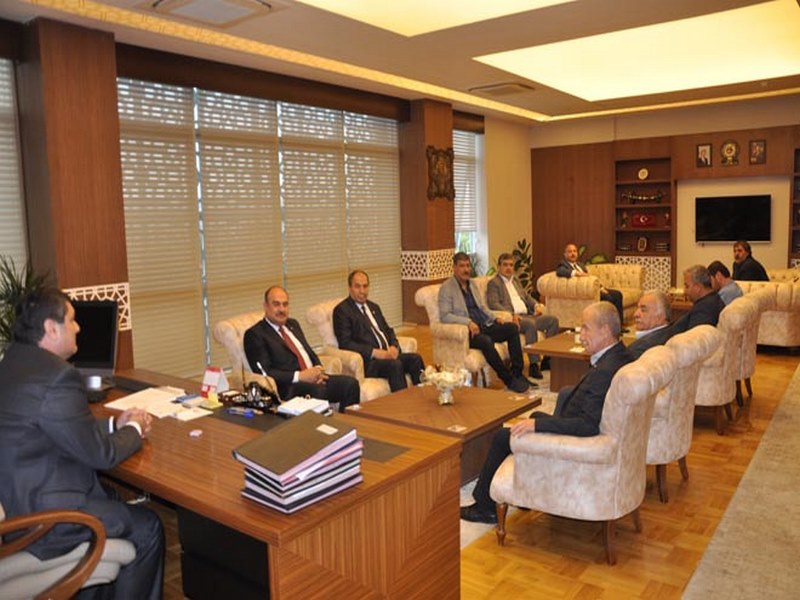 NTB DEN KAYMAKAM VE BELEDİYE BAŞKANI NA ZİYARET