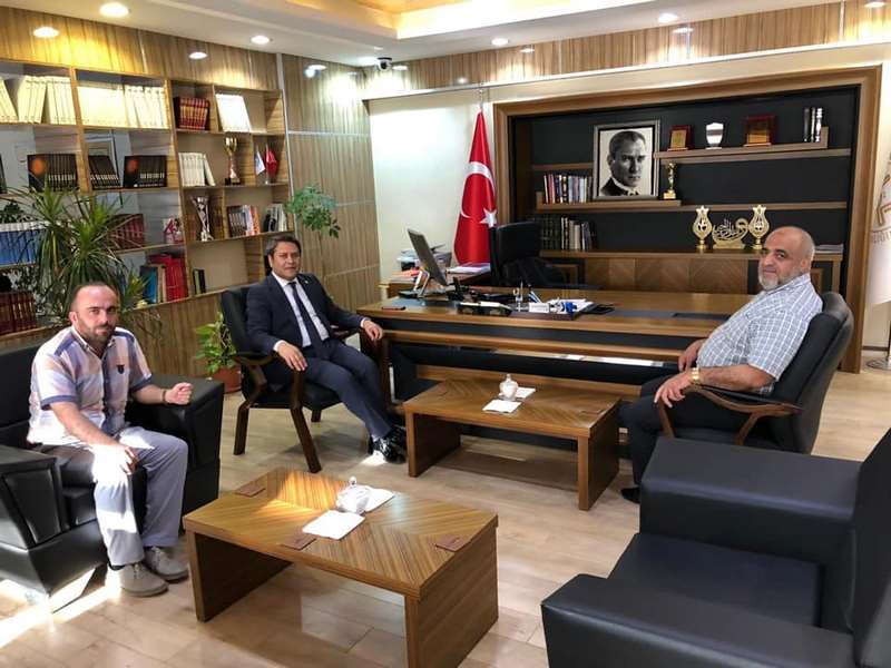 Milletvekili Şahin den Müftü Çiftçiye Ziyaret
