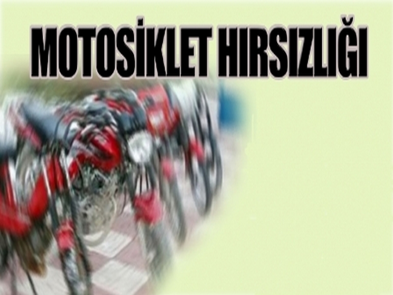 MOTOSİKLET HIRSIZI TUTUKLANDI