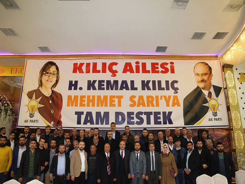 KILIÇ AİLESİNDEN AK PARTİ YE TAM DESTEK