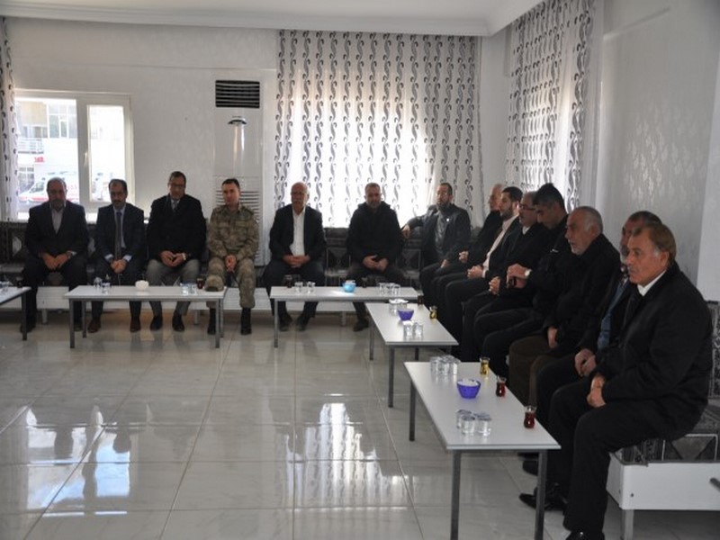 PROTOKOL ÜYELERİNDEN TAZİYE ZİYARETİ