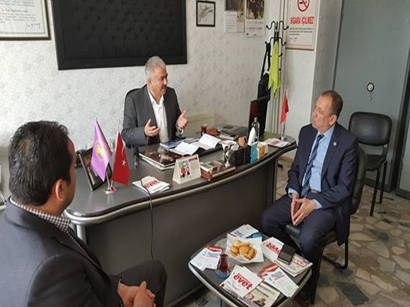 AKDOĞAN KAHVECİLER VE LOKANTACILAR ODASINI ZİYARET ETTİ