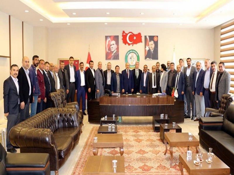 NTO DAN NİZİP BELEDİYE BAŞKANI MEHMET SARI YA ZİYARET