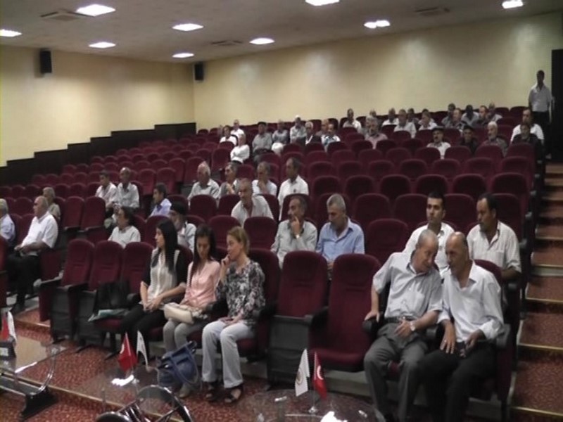 ÇİFTÇİLERE EĞİTİM BAŞLADI