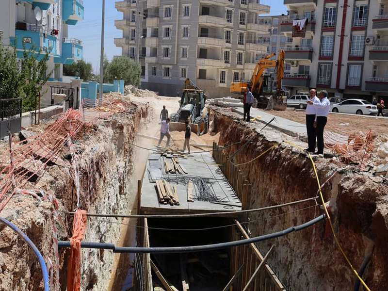 Sarı ve Karadağ sahada incelemelerde bulundu