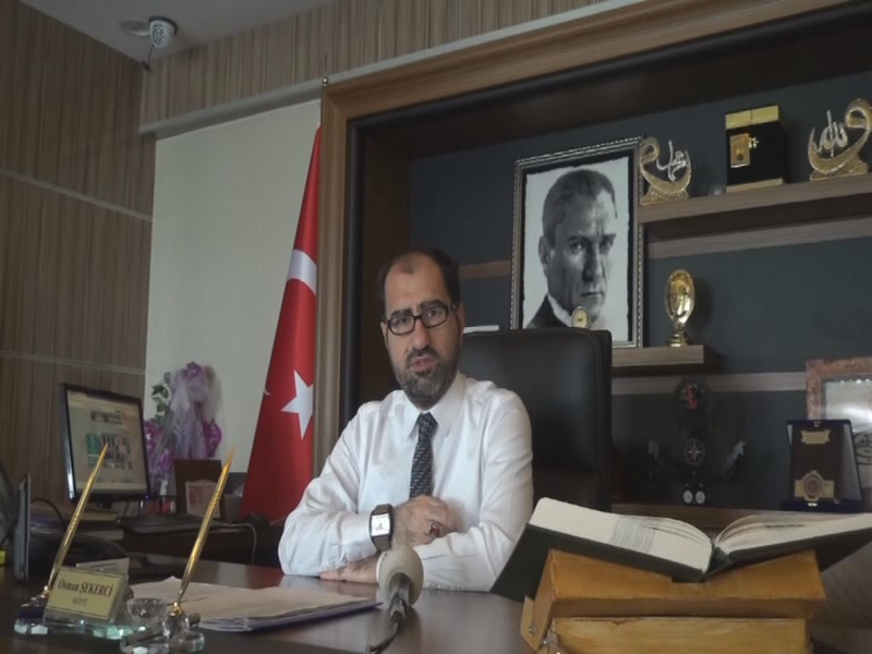 MÜFTÜ ŞEKERCİ MUHARREM AYINI KUTLADI