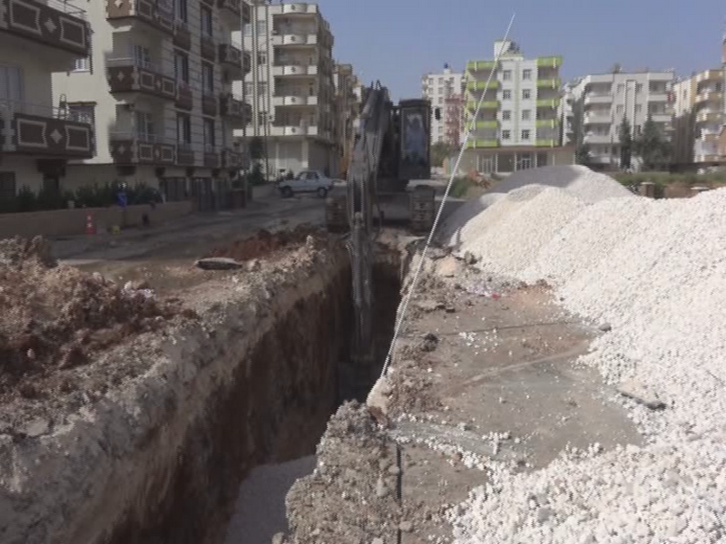 YENİ YERLEŞİM YERLERİNDE ALTYAPI ÇALIŞMASI