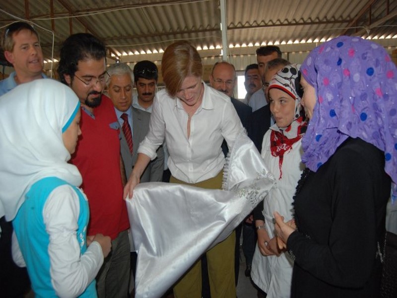 ABD BİRLEŞMİŞ MİLLETLER TEMSİLCİSİ POWER NİZİPTE