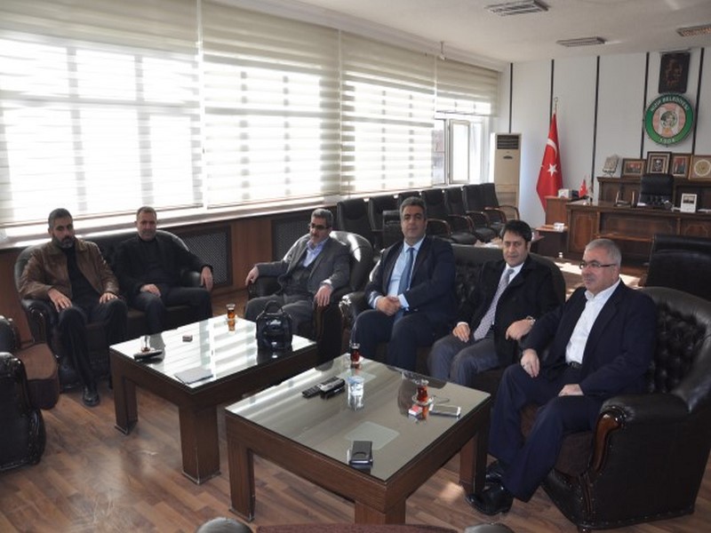 AB BAKAN YARDIMCISI ŞAHİNDEN AKDOĞANA ZİYARET