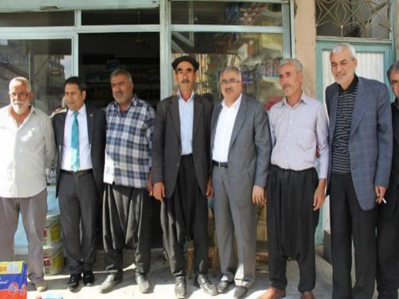 ESNAFLARDAN MİLLETVEKİLİ ŞAHİNE DESTEK