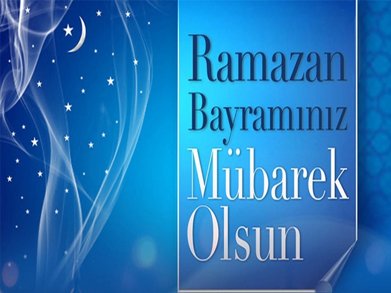 BAŞKAN İBRAHİM SARI RAMAZAN BAYRAMINIZ MÜBAREK OLSUN
