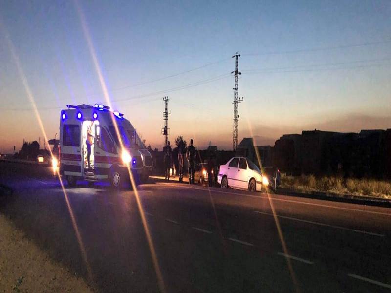 Nizipte trafik kazası 4 yaralı