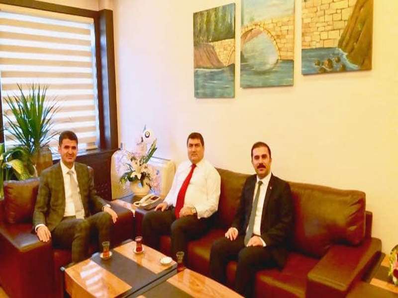 KAYMAKAM ŞAHİN DEN HAYIRLI OLSUN ZİYARETİ