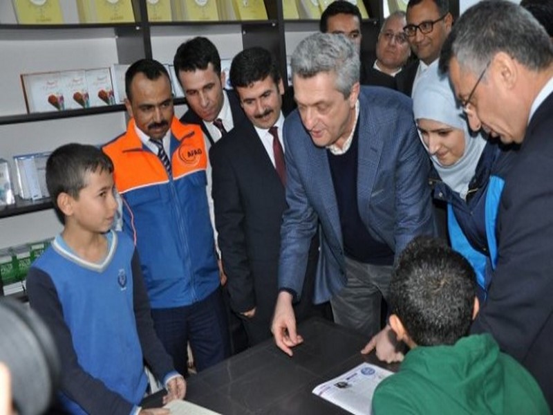 BM HEYETİNDEN SURİYELİLERE ZİYARET