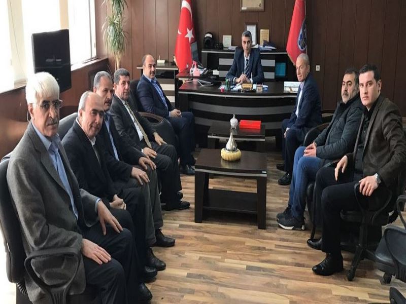 NİZİP TİCARET BORSASI MECLİSİ EMNİYET MÜDÜRÜ YAMANI ZİYARET ETTİ