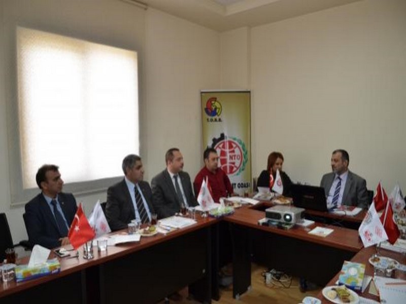 GAZİANTEP ODA VE BORSA GENEL SEKRETERLERİ TOPLANTISI