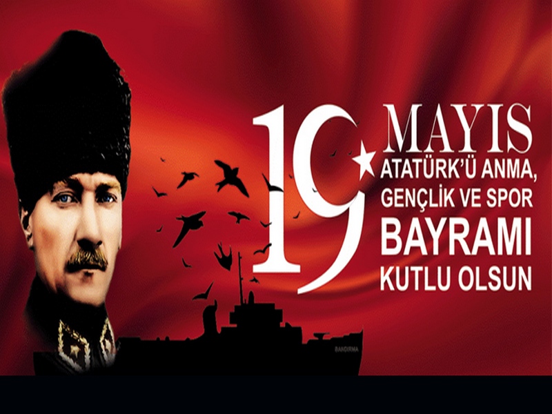 BAŞKAN İBRAHİM SARIDAN 19 MAYIS MESAJI
