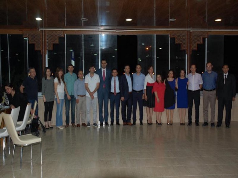 TAYİNİ ÇIKAN HAKİM VE SAVCILAR VEDA YEMEĞİNDE BULUŞTU
