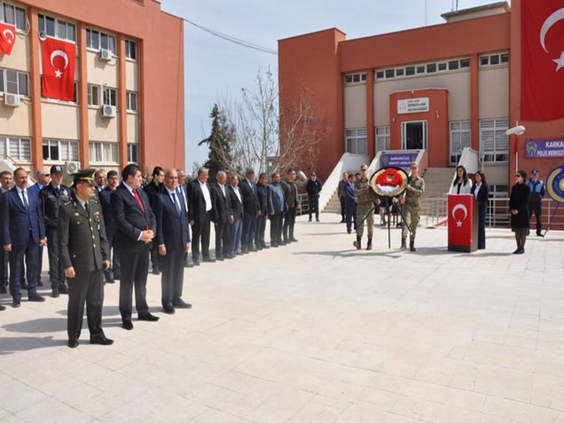 18 MART ÇANAKKALE ZAFERİ KARKAMIŞ TA KUTLANDI