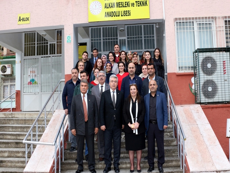 NTO Alkan Meslek Lisesi Okul Meclisi Toplantısına Katıldı