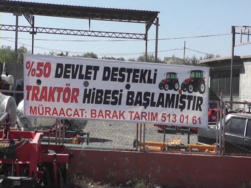 TRAKTÖR TARIM VE ZİRAİ ARAÇLARINDA YÜZDE 50 HİBE DESTEĞİ