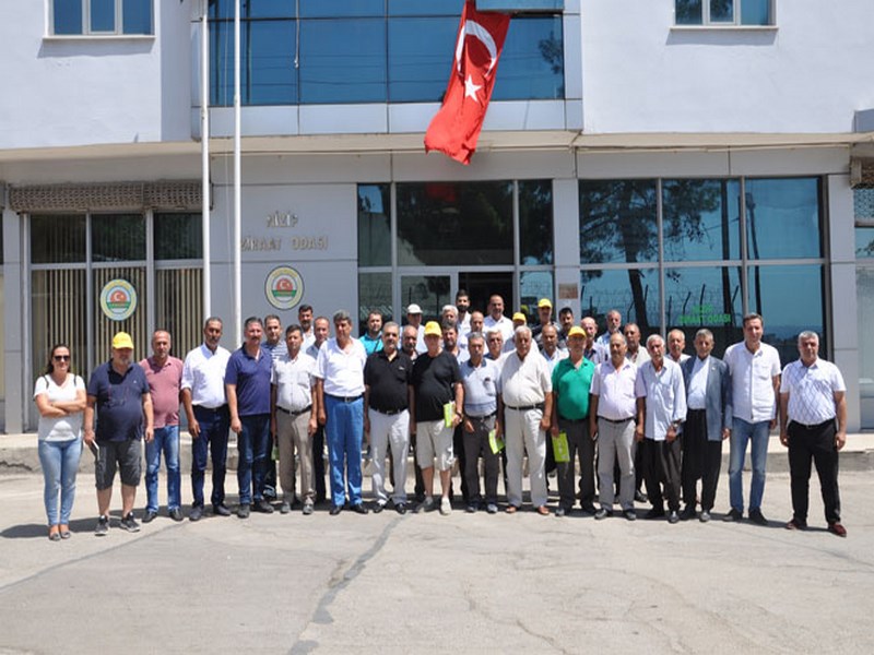 TARİŞ BAŞKANLARI VE ÜYELERİNDEN ZİRAAT ODASI NA ZİYARET