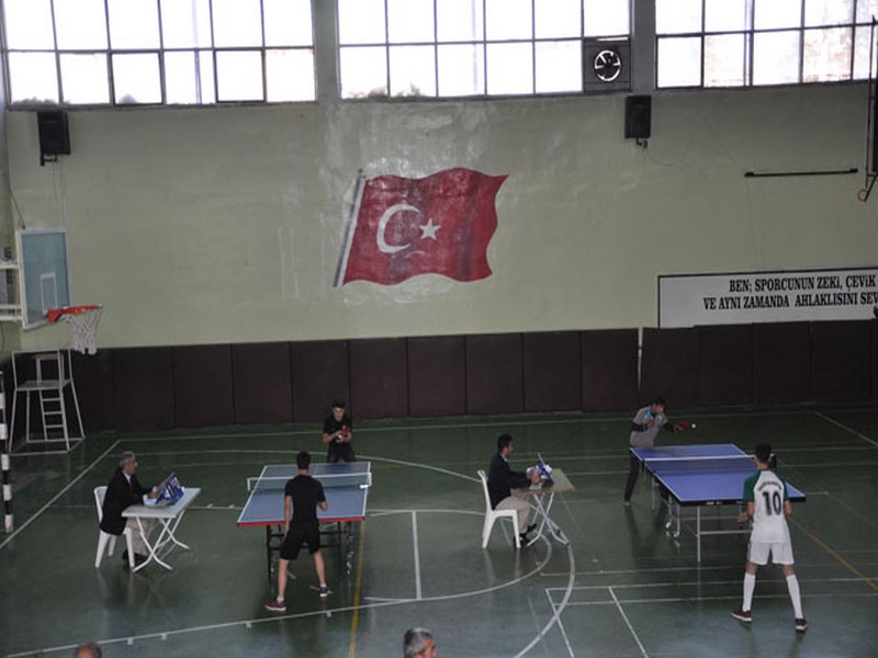 NİZİP TE MASA TENİSİ TURNUVASI