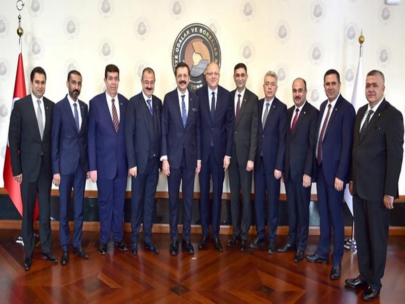 GAZİANTEP İL ve İLÇE ODABORSALARINDAN HİSARCIKLIOĞLU NA ZİYARET