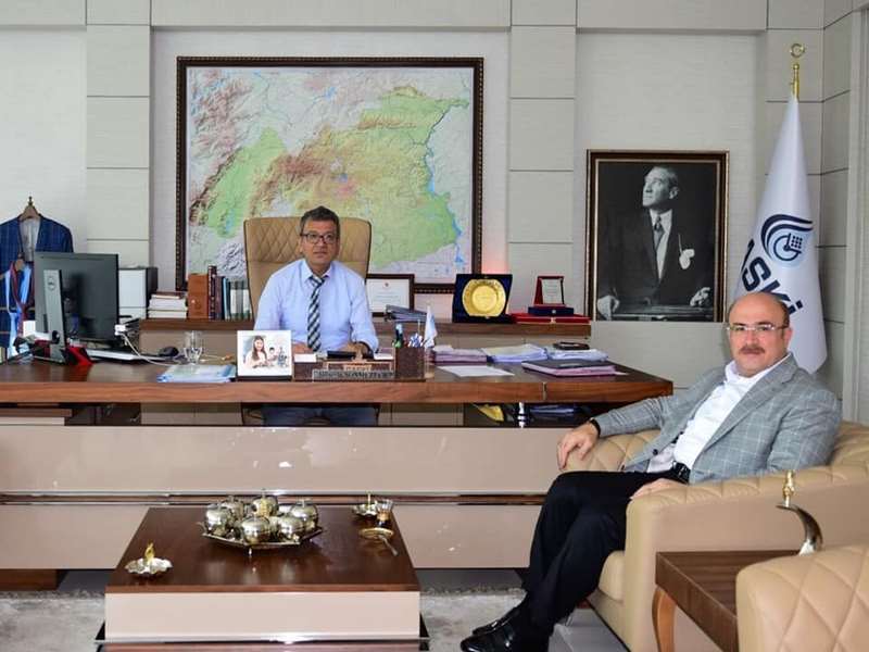 BELEDİYE BAŞKAN SARI DAN ZİYARETLER