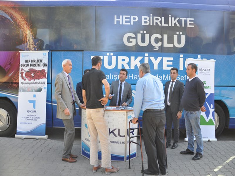 İŞKUR DAN BİLGİLENDİRME STANDI
