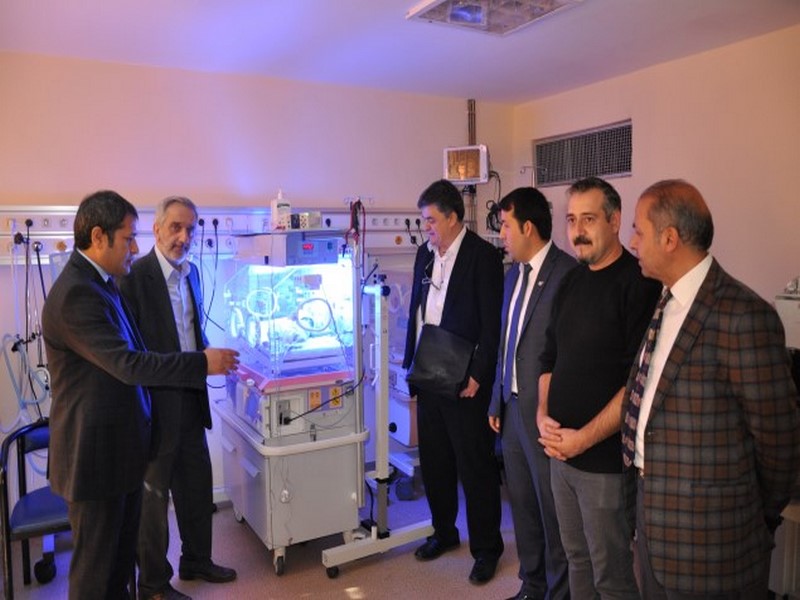 FEV DEVLET HASTANESİNE CİHAZ BAĞIŞLADI