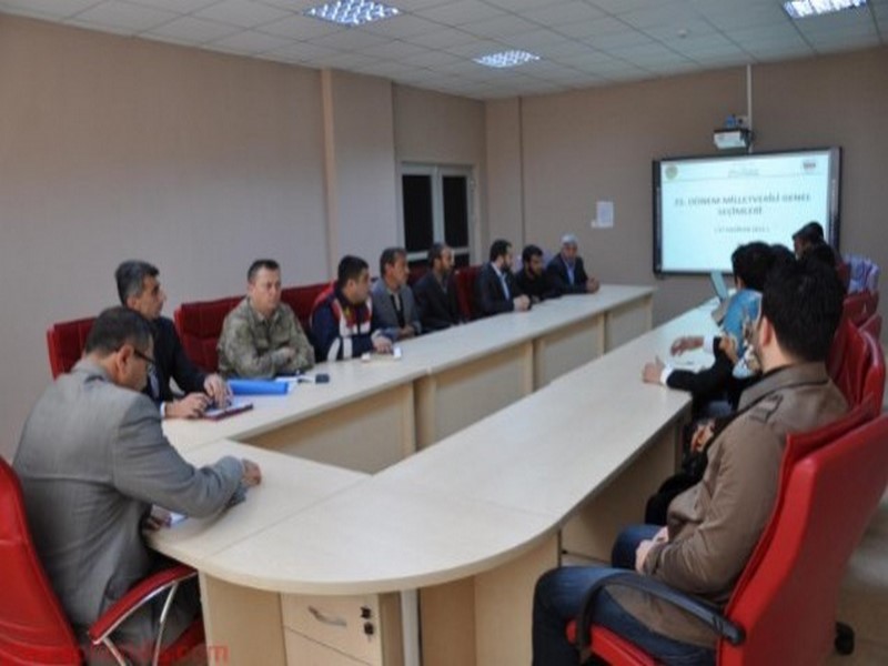 NİZİPTE SEÇİM GÜVENLİĞİ TOPLANTISI