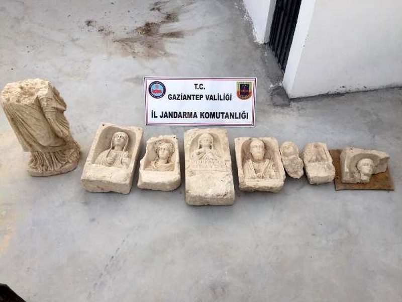 Nizipte tarihi eser operasyonu: 4 gözaltı