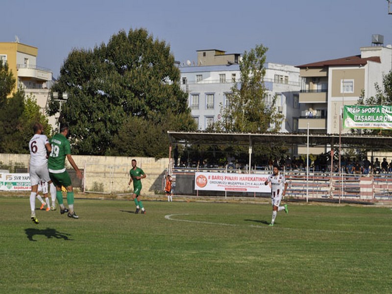 Nizipspor rakibini geçemedi 1 puana razı oldu