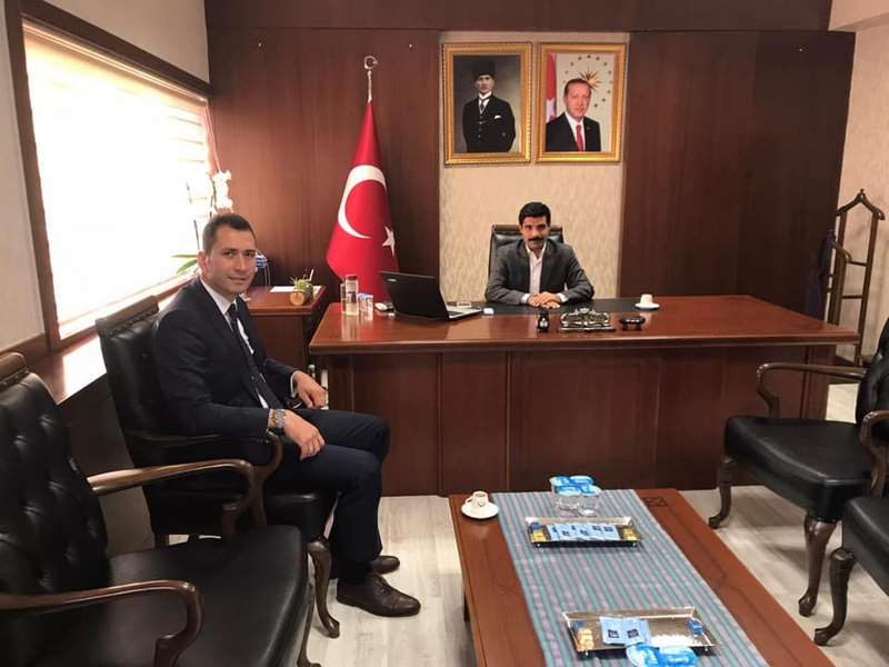 Denetimli Serbestlik Müdürü Küçükten Karkamış ilçesindeki kamu kurumlarına ziyaret