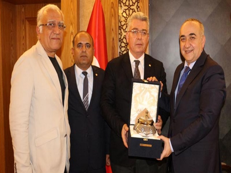 NTO DAN MENEMEN KAYMAKAMI GÜLİHSAN YİĞİT E ZİYARET