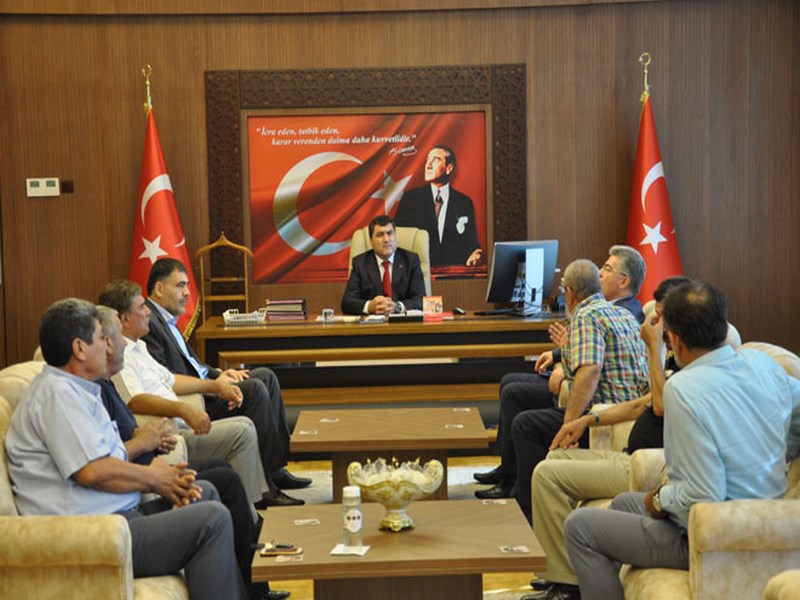 NTODAN NİZİP KAYMAKAMI KEMAL ŞAHİN E HAYIRLI OLSUN ZİYARETİ