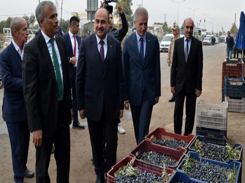 GAZİANTEP VALİSİ DAVUT GÜL NİZİP TE BULUNAN ESNAFLARLA BİR ARAYA GELDİ