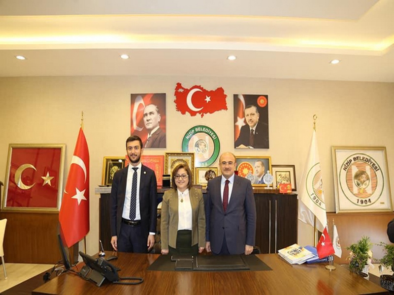 Başkan Şahinden Mehmet Sarıya ziyaret