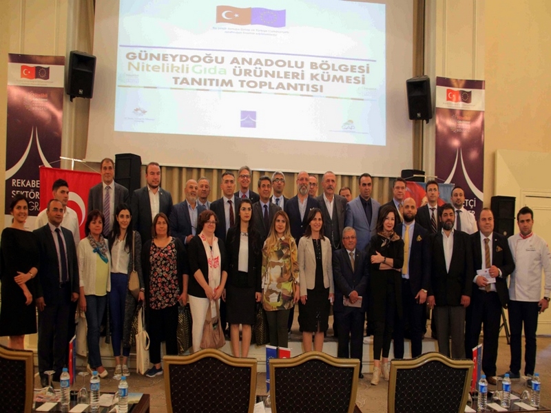 NTO GAP Nitelikli Gıda Kümesi Projesi Tanıtım Toplantısında