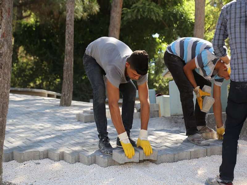 Belkıs Mesire Alanında Bakım ve Onarım Çalışmaları