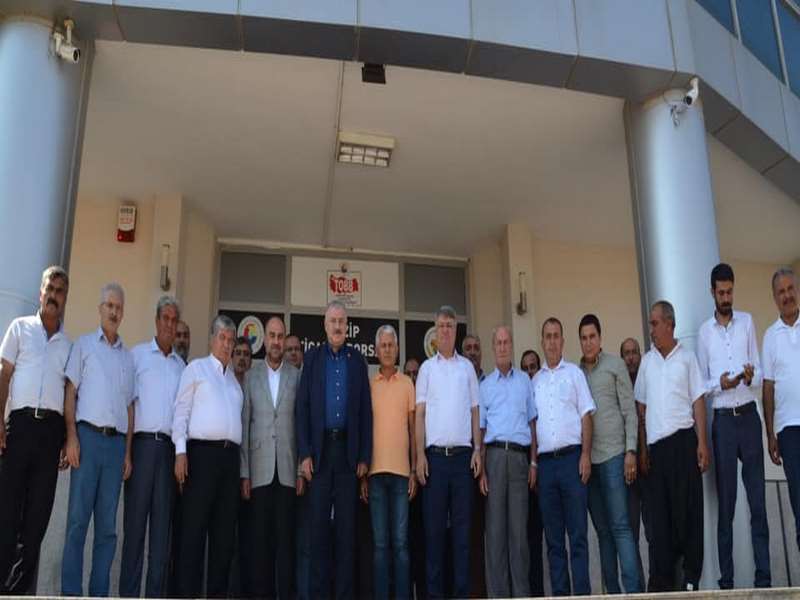 MHP GAZİANTEP MİLLETVEKİLİ SERMET ATAY BORSAYI ZİYARET ETTİ