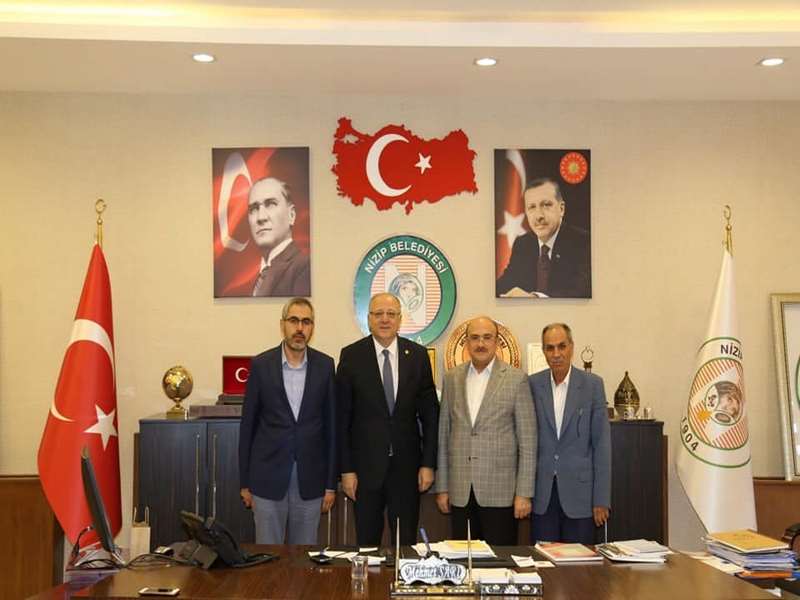 Miletvekili Koçer den Başkan Sarı ya Ziyaret