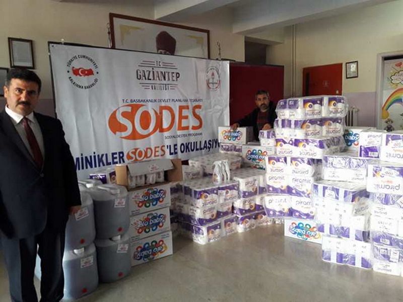 MİNİKLER SODES LE OKULLAŞIYOR 